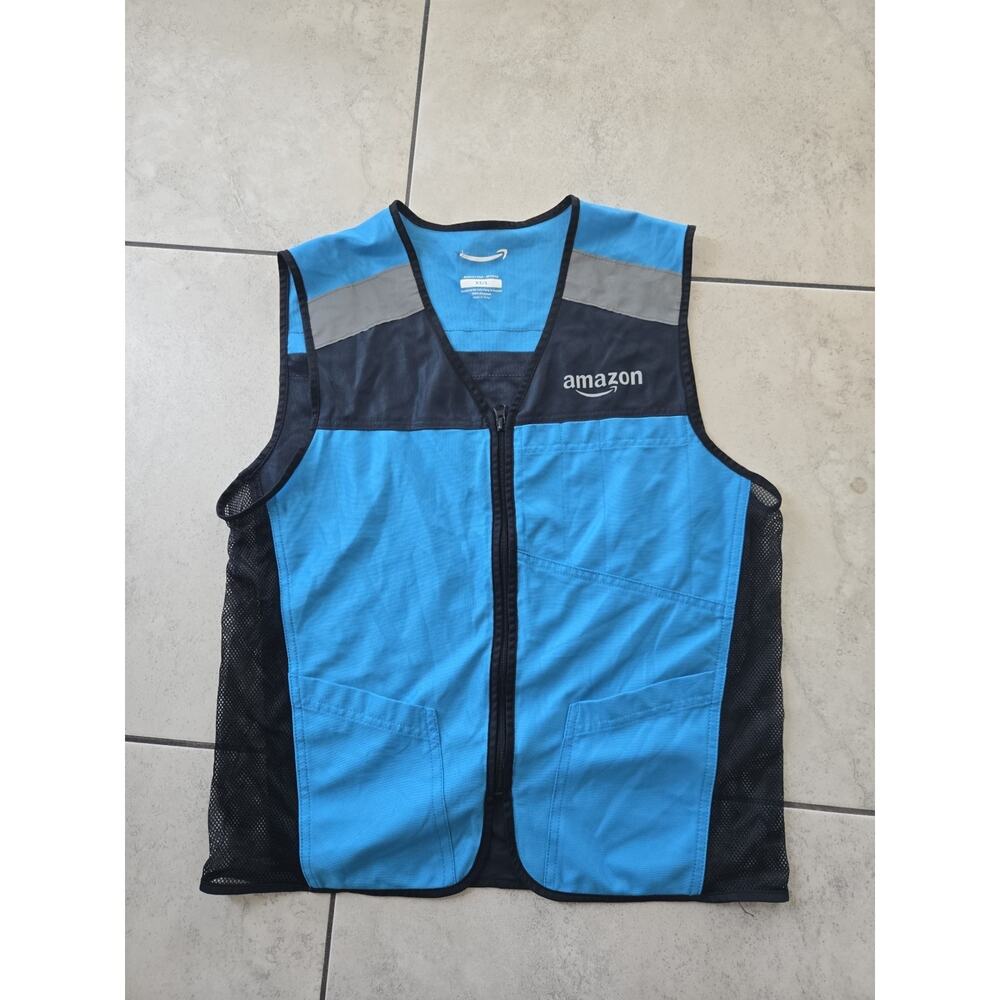 Amazon High Visibility Vest Unisex Xs Reflective Mesh